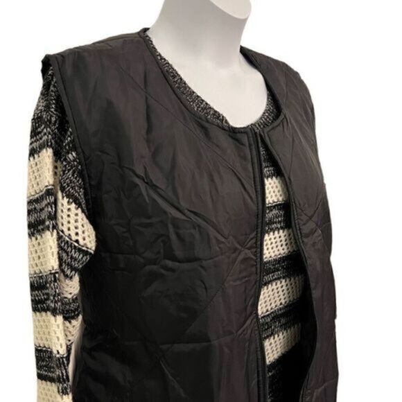 NWT Black Socialite Vest Lightweight Layer Size L/XL - Picture 1 of 4